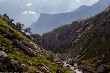 Kullu valley. Himachal-Pradesh. India