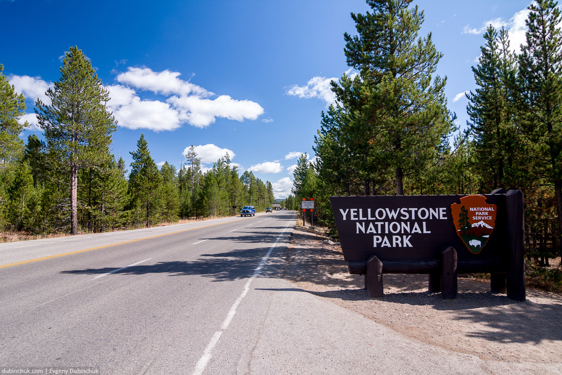 Национальный парк Йеллоустоун, США. Одиночный поход на велосипеде по США. Yellowstone National Park