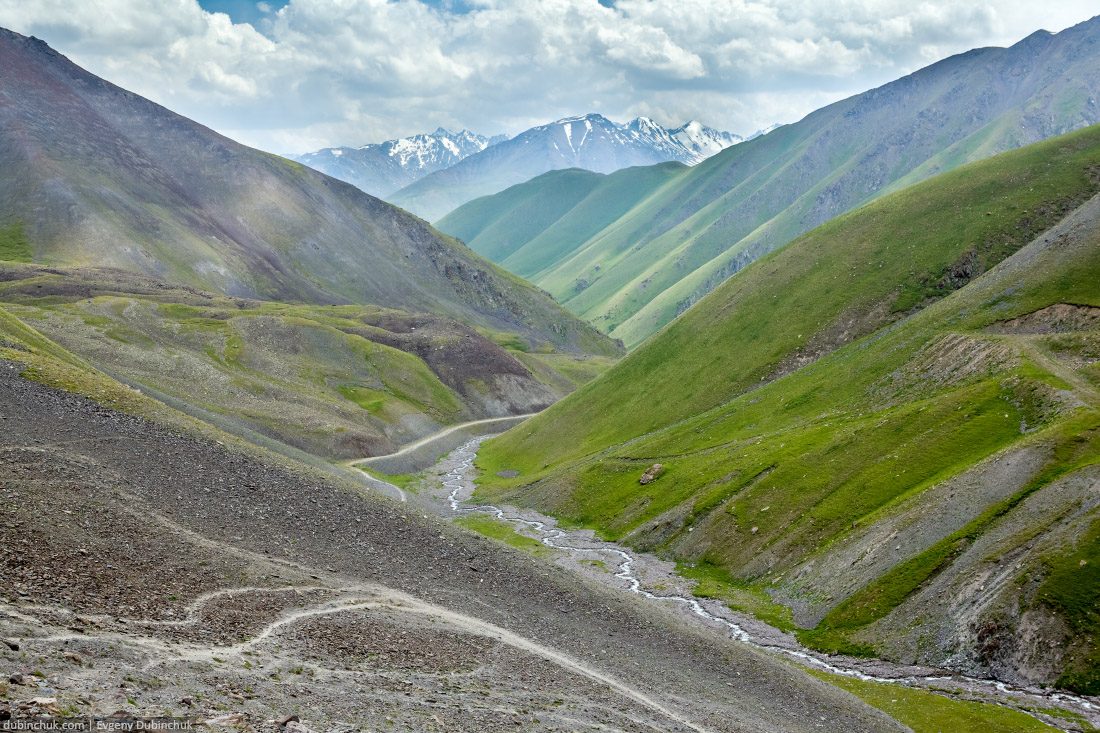 Valley of Kegety river in Tien Shan mountains