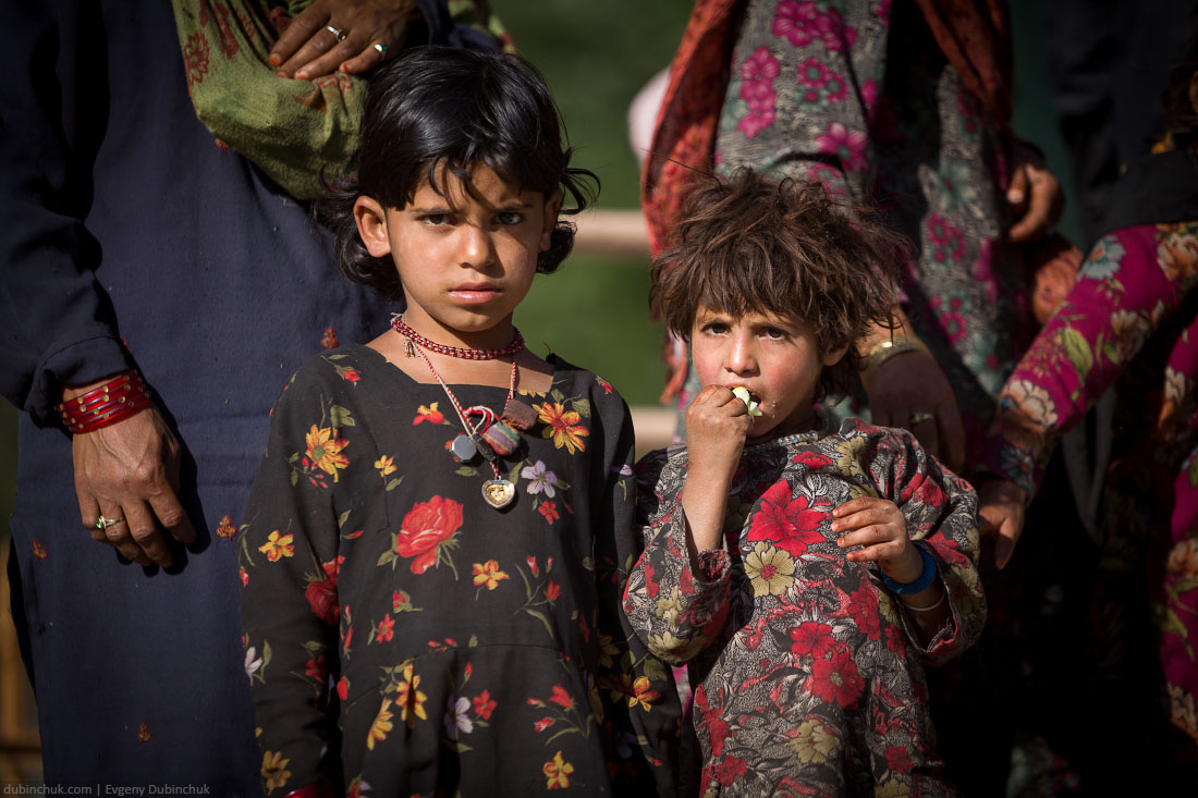 Дети в Кашмире - мусульманском регионе Индии