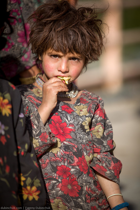 Девочка из Кашмира. Индия