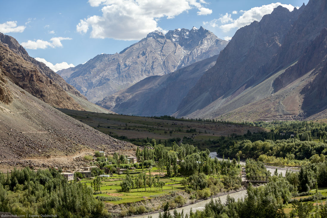 Гималайская деревня. Кашмир
