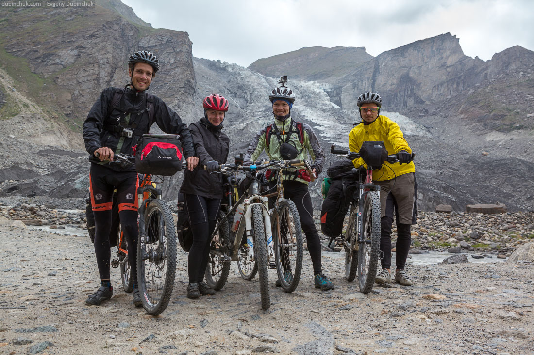 На фоне ледника. Индийские Гималаи на велосипеде