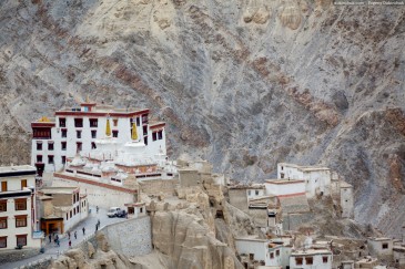 Lamayuru monastery from above. Ladakh, India