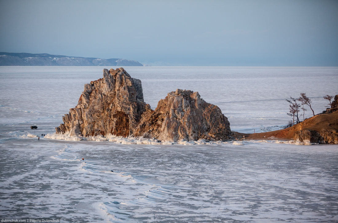 Скала Шаманка. Хужир. Остров Ольхон, Байкал. Baikal lake